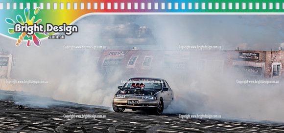 Skid City Day 1 @ Swan Hill April 2023 (3158)  EX5LTR BURNOUT JAMES McGREGOR