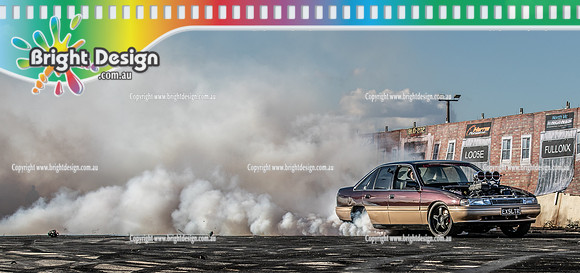 Skid City Day 1 @ Swan Hill April 2023 (3100)  EX5LTR BURNOUT JAMES McGREGOR