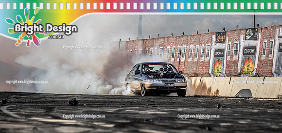 Skid City Day 1 @ Swan Hill April 2023 (3071)  EX5LTR BURNOUT JAMES McGREGOR
