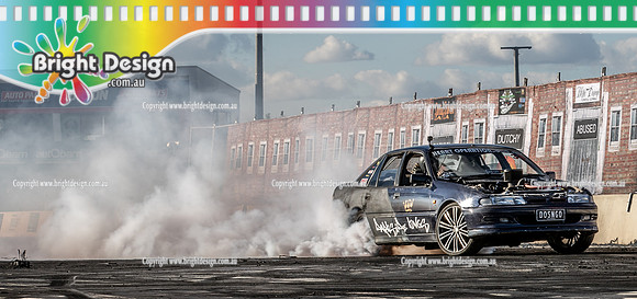 Skid City Day 1 @ Swan Hill April 2023 (2997)  DOSNGO BURNOUT BRAD HUTCHINS
