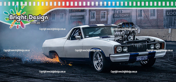 Skid City Day 3 @ Swan Hill May 2023 (8369)  SKDUTE BURNOUT STEVE EDSALL