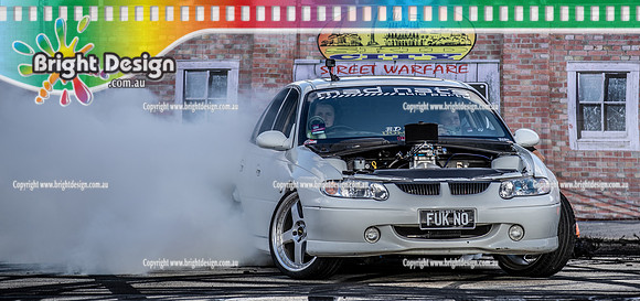Skid City Day 1 @ Swan Hill April 2023 (2631)  FUKNO BURNOUT  BEN LEE MADGWICK