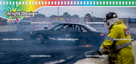 Skid City Day 3 @ Swan Hill May 2023 (8183)  DOSNGO BURNOUT BRAD HUTCHINS