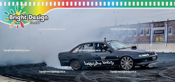 Skid City Day 3 @ Swan Hill May 2023 (8161)  DOSNGO BURNOUT BRAD HUTCHINS