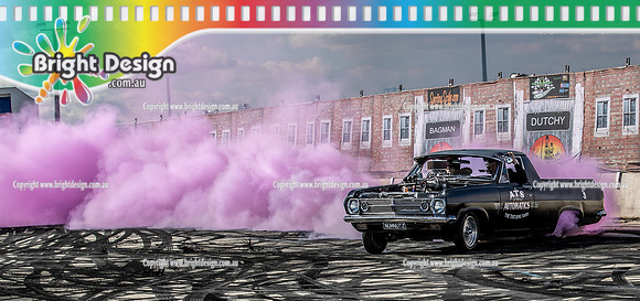 Skid City Day 1 @ Swan Hill April 2023 (2518)  NUMNUTZ  BURNOUT  ADAM SLORACH ATS