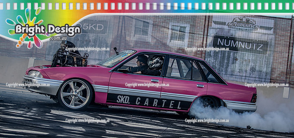 Skid City Day 1 @ Swan Hill April 2023 (2495)  LOO5E BURNOUT RUSSELL HARRIS