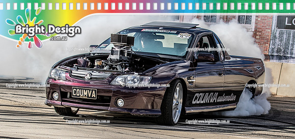 Skid City Day 1 @ Swan Hill April 2023 (1502)  COUMVA BURNOUT  MICK COUMVA