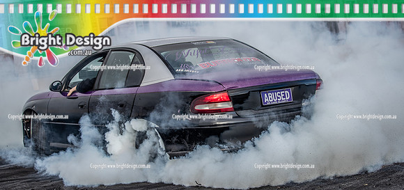 Skid City Day 3 @ Swan Hill May 2023 (7799)  ABUSED BURNOUT AMBER DAVEY