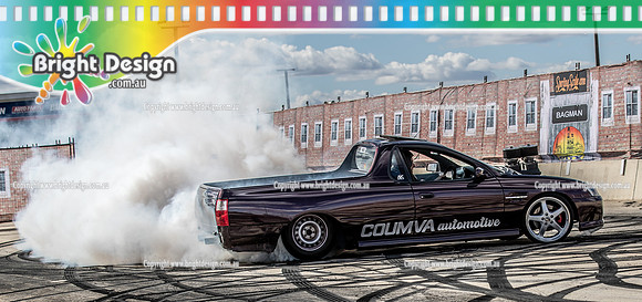 Skid City Day 1 @ Swan Hill April 2023 (1492)  COUMVA BURNOUT  MICK COUMVA