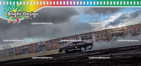 Skid City Day 3 @ Swan Hill May 2023 (7585)  DOSNGO BURNOUT BRAD HUTCHINS