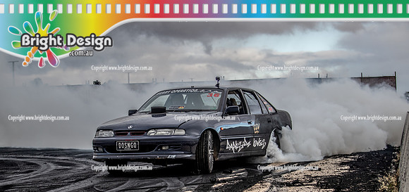 Skid City Day 3 @ Swan Hill May 2023 (7566)  DOSNGO BURNOUT BRAD HUTCHINS