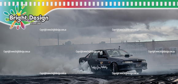 Skid City Day 3 @ Swan Hill May 2023 (7557)  DOSNGO BURNOUT BRAD HUTCHINS