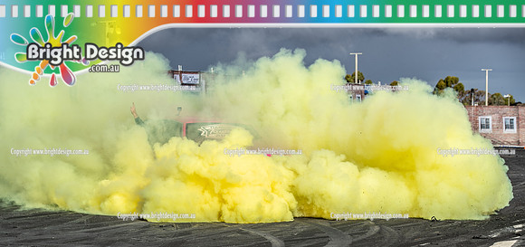 Skid City Day 3 @ Swan Hill May 2023 (7310)  LOO5E BURNOUT RUSSELL HARRIS
