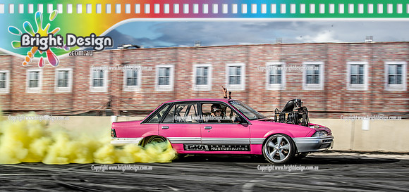 Skid City Day 3 @ Swan Hill May 2023 (7292)  LOO5E BURNOUT RUSSELL HARRIS