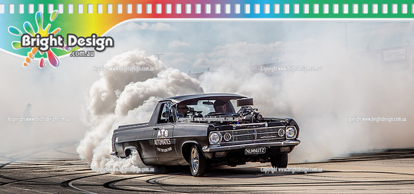 Skid City Day 1 @ Swan Hill April 2023 (1088)  NUMNUTZ BURNOUT ADAM SLORACH ATS