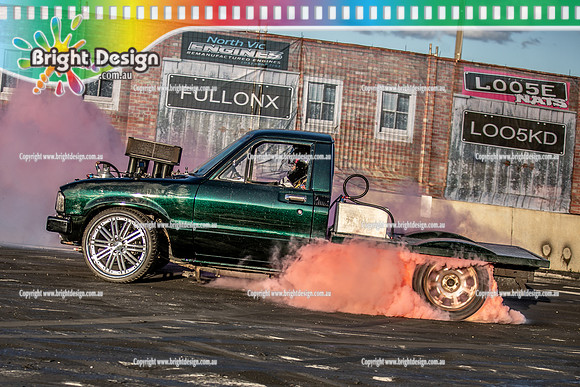 Skid City Day 1 @ Swan Hill April 2023 (4332)  LUXURY BURNOUT LEIGH MacKENZIE