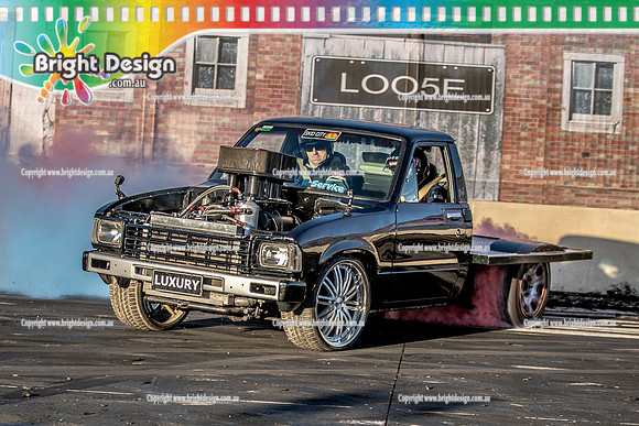 Skid City Day 1 @ Swan Hill April 2023 (4330)  LUXURY BURNOUT LEIGH MacKENZIE