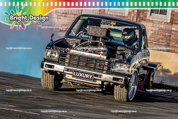 Skid City Day 1 @ Swan Hill April 2023 (4328)  LUXURY BURNOUT LEIGH MacKENZIE