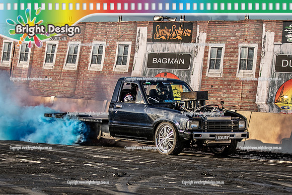 Skid City Day 1 @ Swan Hill April 2023 (4315)  LUXURY BURNOUT LEIGH MacKENZIE