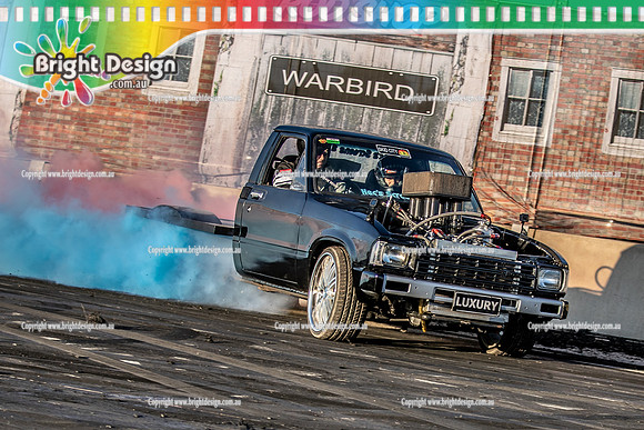 Skid City Day 1 @ Swan Hill April 2023 (4323)  LUXURY BURNOUT LEIGH MacKENZIE