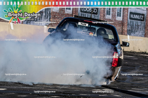 Skid City Day 1 @ Swan Hill April 2023 (4210)  COUMVA BURNOUT MICK COUMVA