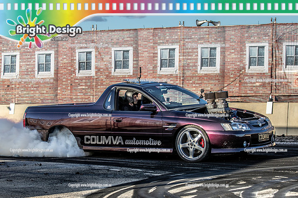 Skid City Day 1 @ Swan Hill April 2023 (4198)  COUMVA BURNOUT MICK COUMVA
