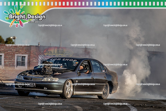 Skid City Day 1 @ Swan Hill April 2023 (4187)  LOO5KD BURNOUT KALEB HARRIS