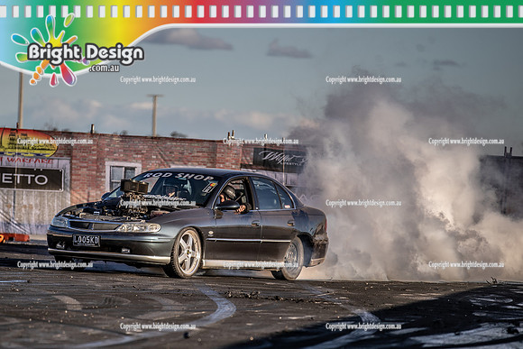 Skid City Day 1 @ Swan Hill April 2023 (4185)  LOO5KD BURNOUT KALEB HARRIS