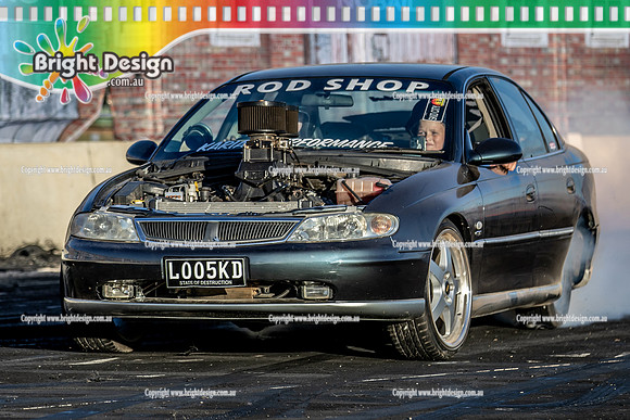 Skid City Day 1 @ Swan Hill April 2023 (4165)  LOO5KD BURNOUT KALEB HARRIS
