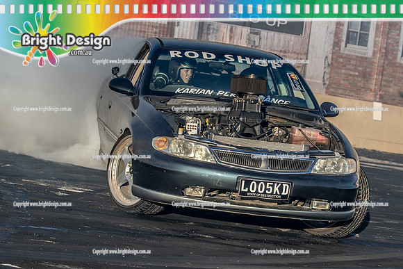 Skid City Day 1 @ Swan Hill April 2023 (4160)  LOO5KD BURNOUT KALEB HARRIS