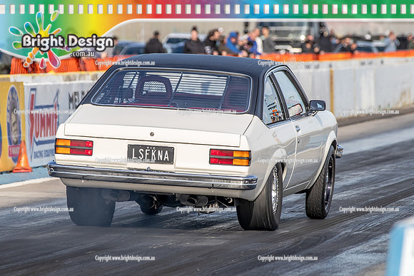 Funday Sunday @ Calder Park Drag Racing 1 June 2025 (180992) LSFKNA JIM APOSTOLERIS HATCH