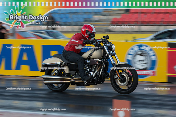 ANDRA Street Outlaws Drag Racing Quals Rnd 6 @ Calder Park 10 October 2014  (25869)  BIKE