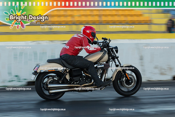 ANDRA Street Outlaws Drag Racing Quals Rnd 6 @ Calder Park 10 October 2014  (25873)  BIKE