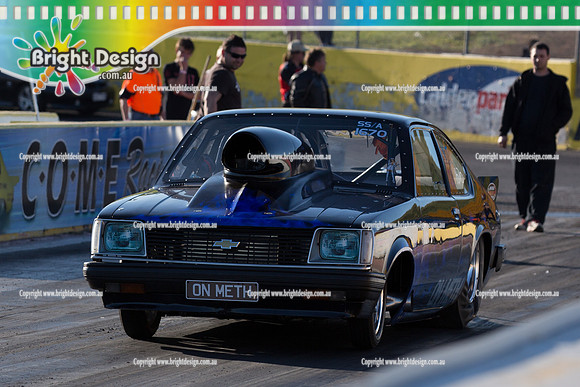 ANDRA Street Outlaws Drag Racing Quals Rnd 5 @ Calder Park 24 September 2014 (25312)  ONMETH