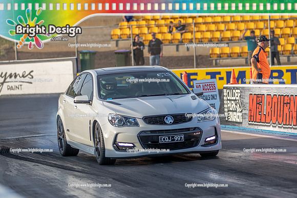 Fast Friday & Roll Racing @ Calder Park Drag Racing 29 November 2024 (173275) CQJ997