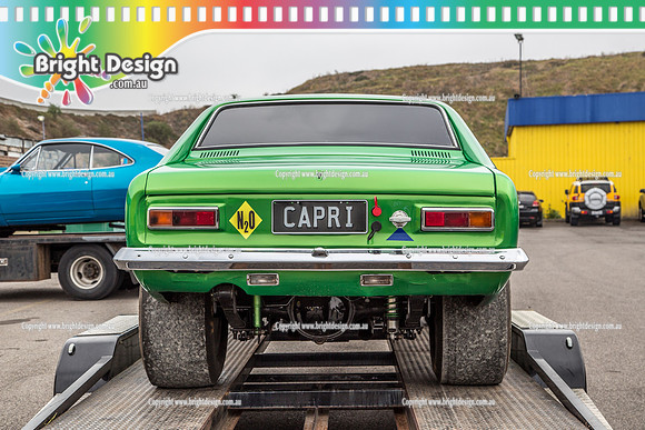 Funday @ Calder Park Drag Racing Sunday 22 April 2018  (103506)  GREEN CAPRI