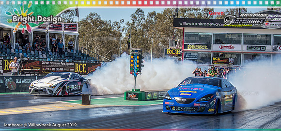 AA Garrett Brisbane Jamboree @ Willowbank Raceway  Sun 25 August 2019  (19345)  1603 ROD HARVEY   2639 BEN BRAY