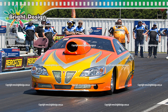 Areoflow Nitro Funny Cars @ Portland 1 Feb 2014  (1045)  AAPA 990 HUGO  RACE GLIDES