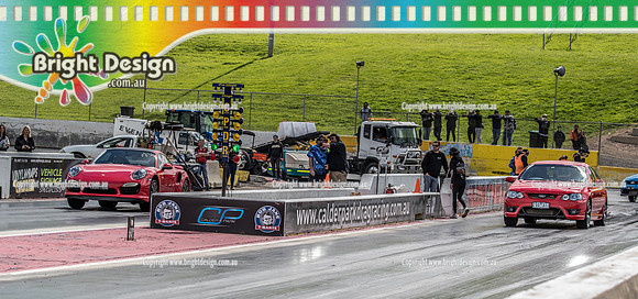 Sunday Funday @ Calder Park Drag Racing Sunday 22 September 2019 (122831) RED PORSCHE TBC  ZQO311