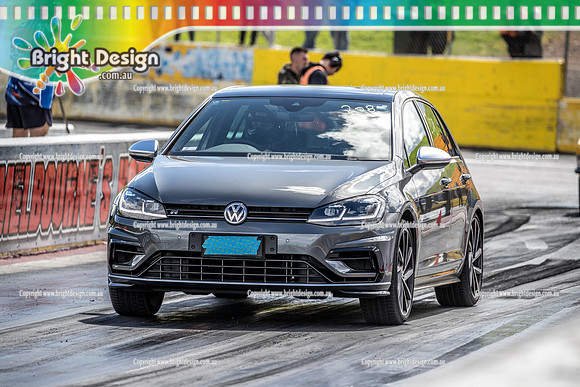 Sunday Funday @ Calder Park Drag Racing Sunday 22 September 2019 (122975)   VW GREY TBC