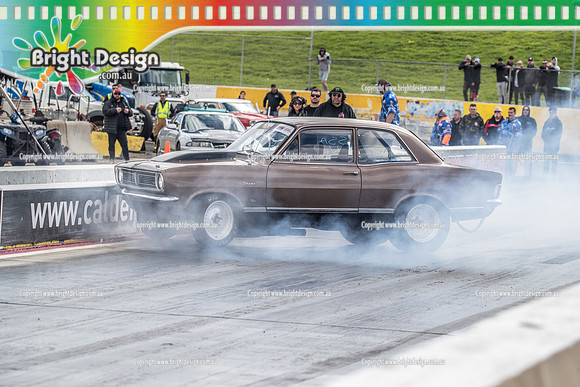 Sunday Funday @ Calder Park Drag Racing Sunday 22 September 2019 (122169)  7240 HB BROWN TORANA  DALE SMITH