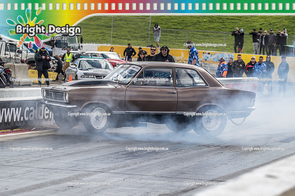 Sunday Funday @ Calder Park Drag Racing Sunday 22 September 2019 (122168)  7240 HB BROWN TORANA  DALE SMITH