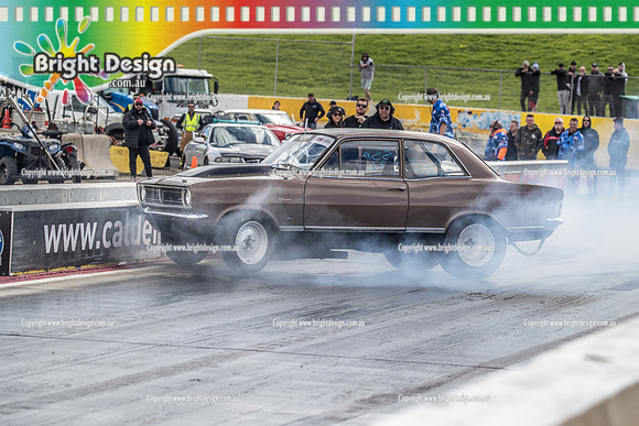 Sunday Funday @ Calder Park Drag Racing Sunday 22 September 2019 (122166)  7240 HB BROWN TORANA  DALE SMITH
