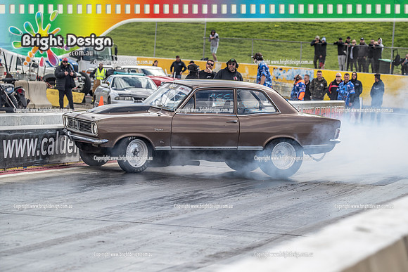 Sunday Funday @ Calder Park Drag Racing Sunday 22 September 2019 (122164)  7240 HB BROWN TORANA  DALE SMITH