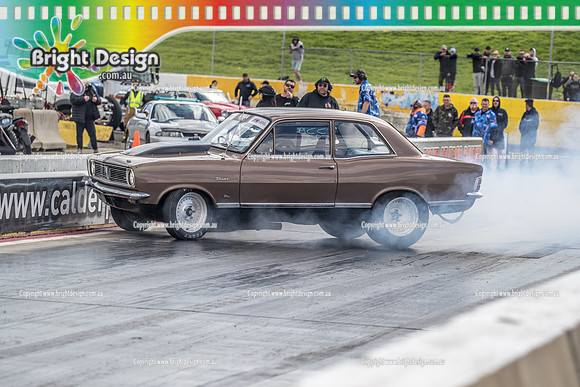 Sunday Funday @ Calder Park Drag Racing Sunday 22 September 2019 (122163)  7240 HB BROWN TORANA  DALE SMITH