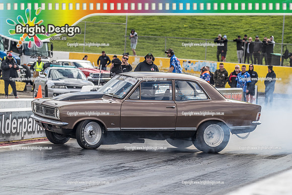 Sunday Funday @ Calder Park Drag Racing Sunday 22 September 2019 (122160)  7240 HB BROWN TORANA  DALE SMITH