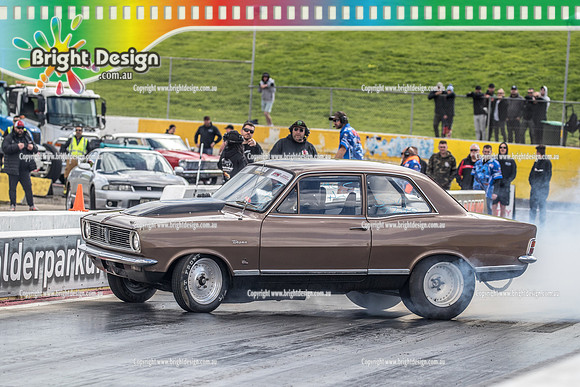 Sunday Funday @ Calder Park Drag Racing Sunday 22 September 2019 (122159)  7240 HB BROWN TORANA  DALE SMITH