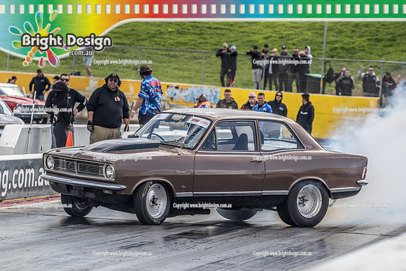 Sunday Funday @ Calder Park Drag Racing Sunday 22 September 2019 (122157)  7240 HB BROWN TORANA  DALE SMITH