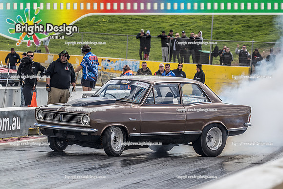 Sunday Funday @ Calder Park Drag Racing Sunday 22 September 2019 (122156)  7240 HB BROWN TORANA  DALE SMITH