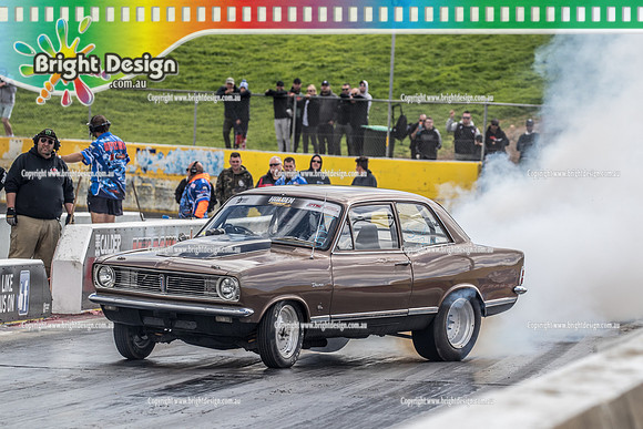 Sunday Funday @ Calder Park Drag Racing Sunday 22 September 2019 (122153)  BROWN HB DALE SMITH